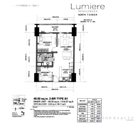 Lumiere Residences Affordable 2 Bedroom Condo for Rent Pasig .